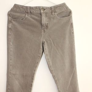 Grey American Eagle Jeggings